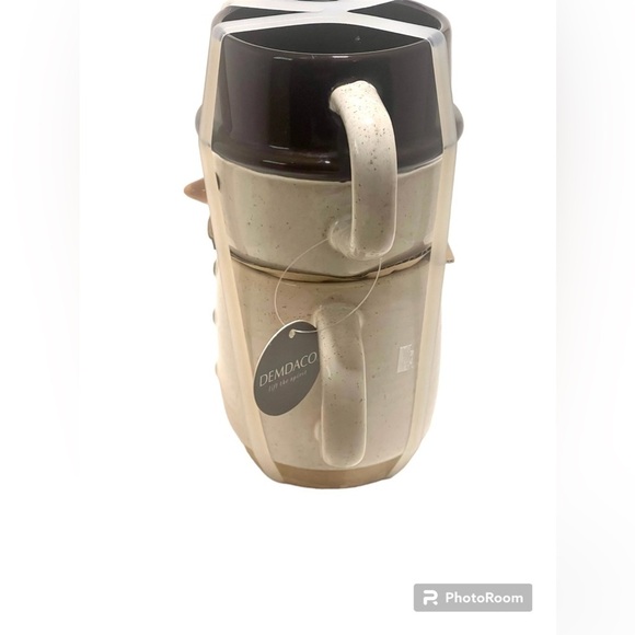 Demdaco Snowman Stacking Mugs 8oz Each. - Picture 6 of 6